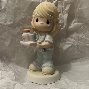 Precious Moments White Nurse’s Care Figurine Base